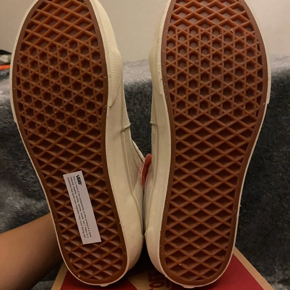 Juniors Sk8-Hi checkered vans off white - Picture 3 of 3